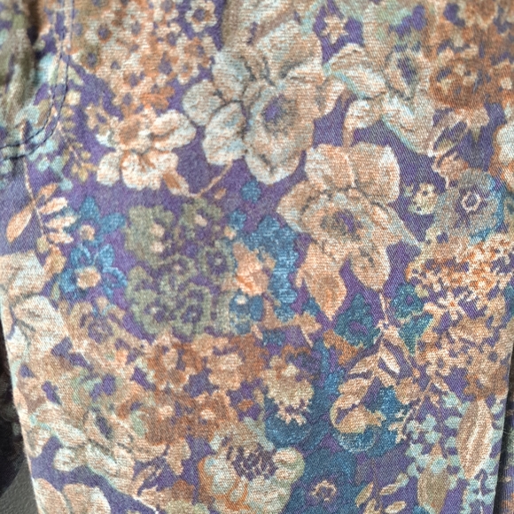 Zara tapestery print skinny pants - Picture 2 of 5